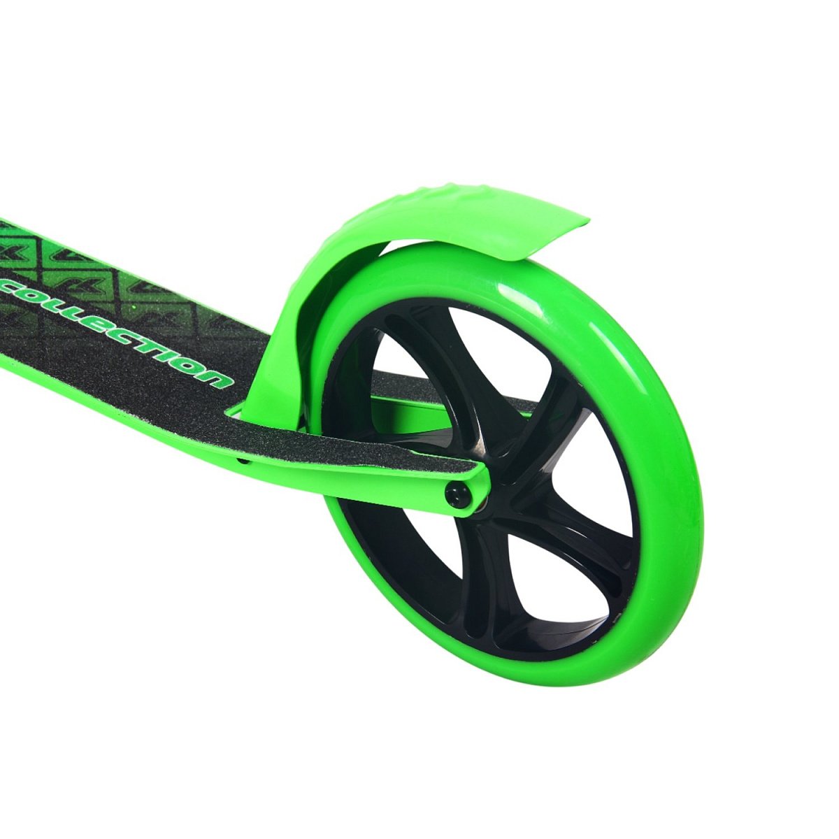 Самокат CK-SA200-2 200мм green (фонарь и наклейка в подарок)