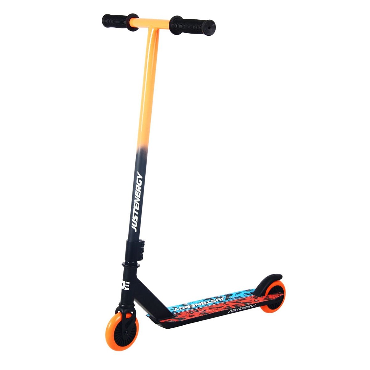 Самокат трюковый JE-ST100-20 100мм orange