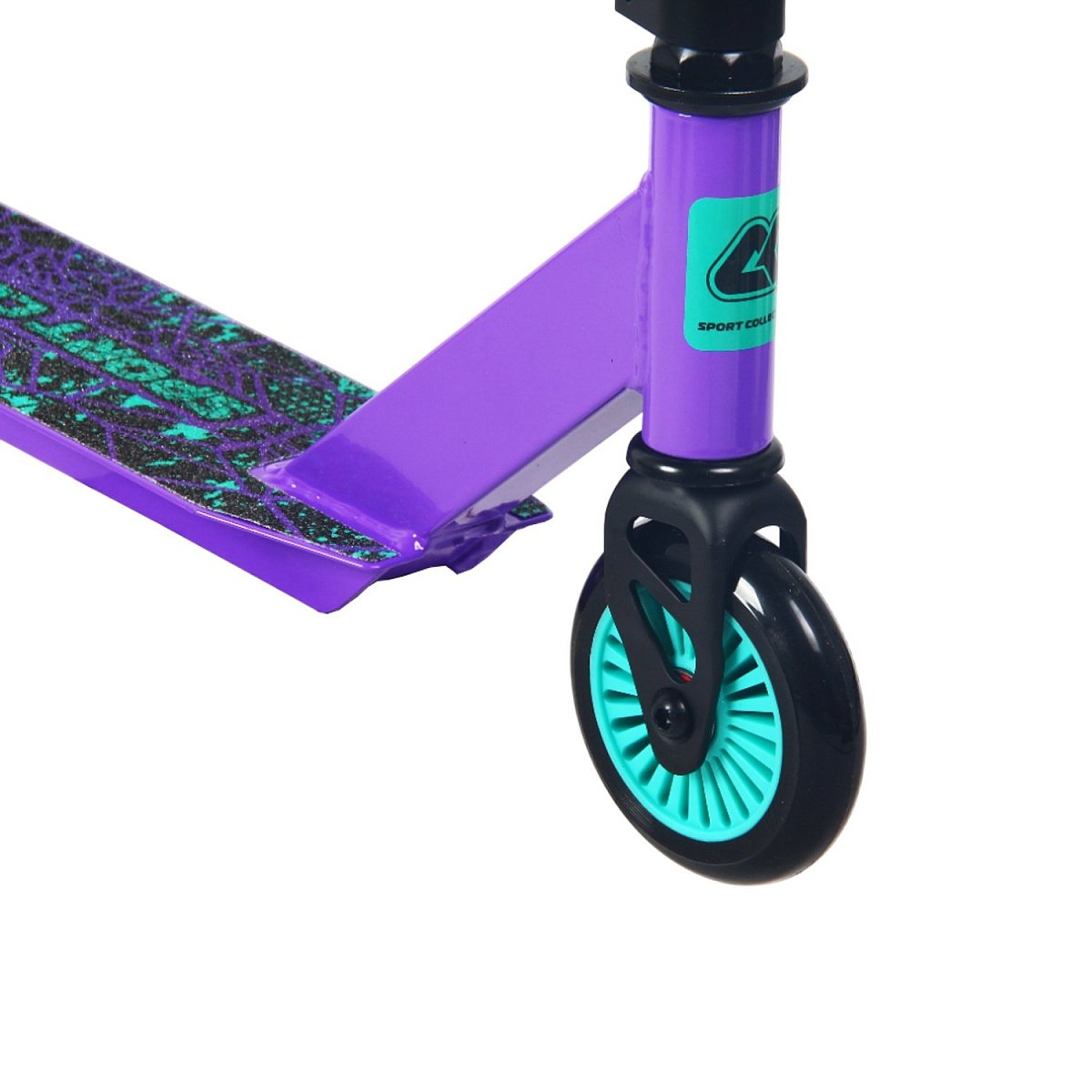 Самокат трюковый CK-ST100-60 100мм violet