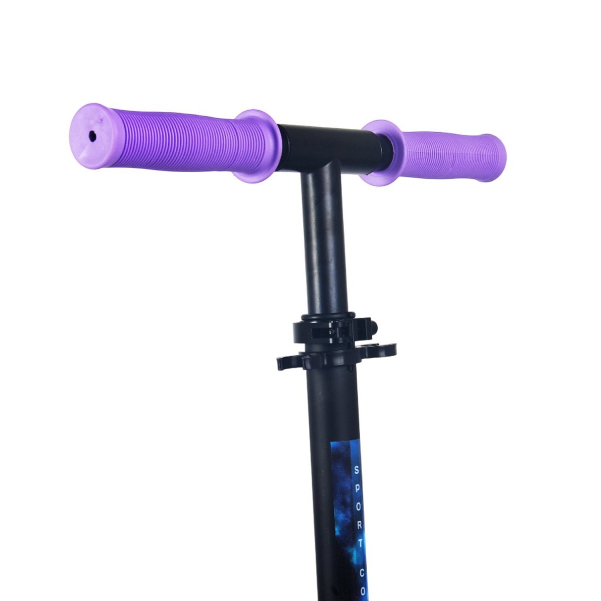 Самокат CK-SA200-1 200мм violet (фонарь и наклейка в подарок)