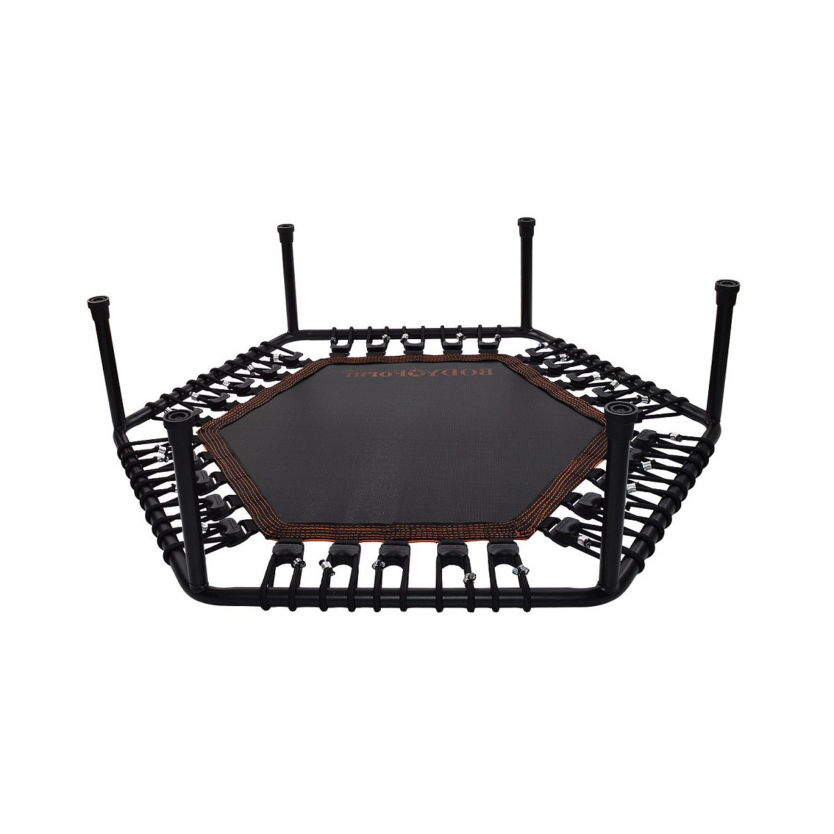 Батут для занятия фитнесом BF-RT-018 40" (102см) черно-оранжевый б/ручки 