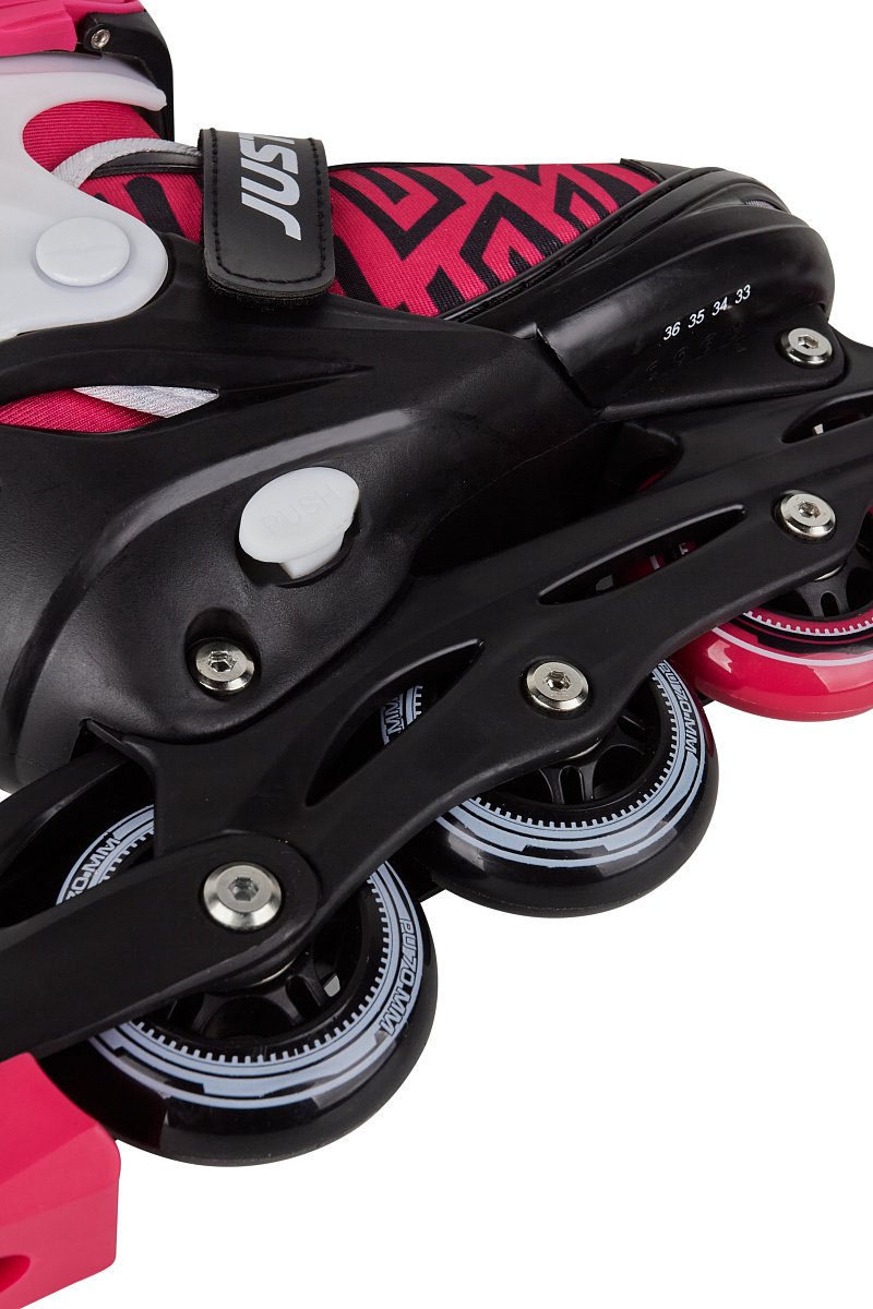 Раздвижные роликовые коньки JE-SK-P580-52 Pink