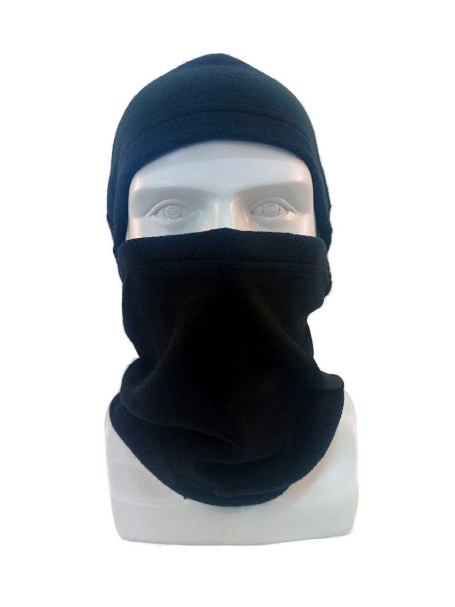 Комплект из флиса (шапка, снуд) AC-BK-05 черный