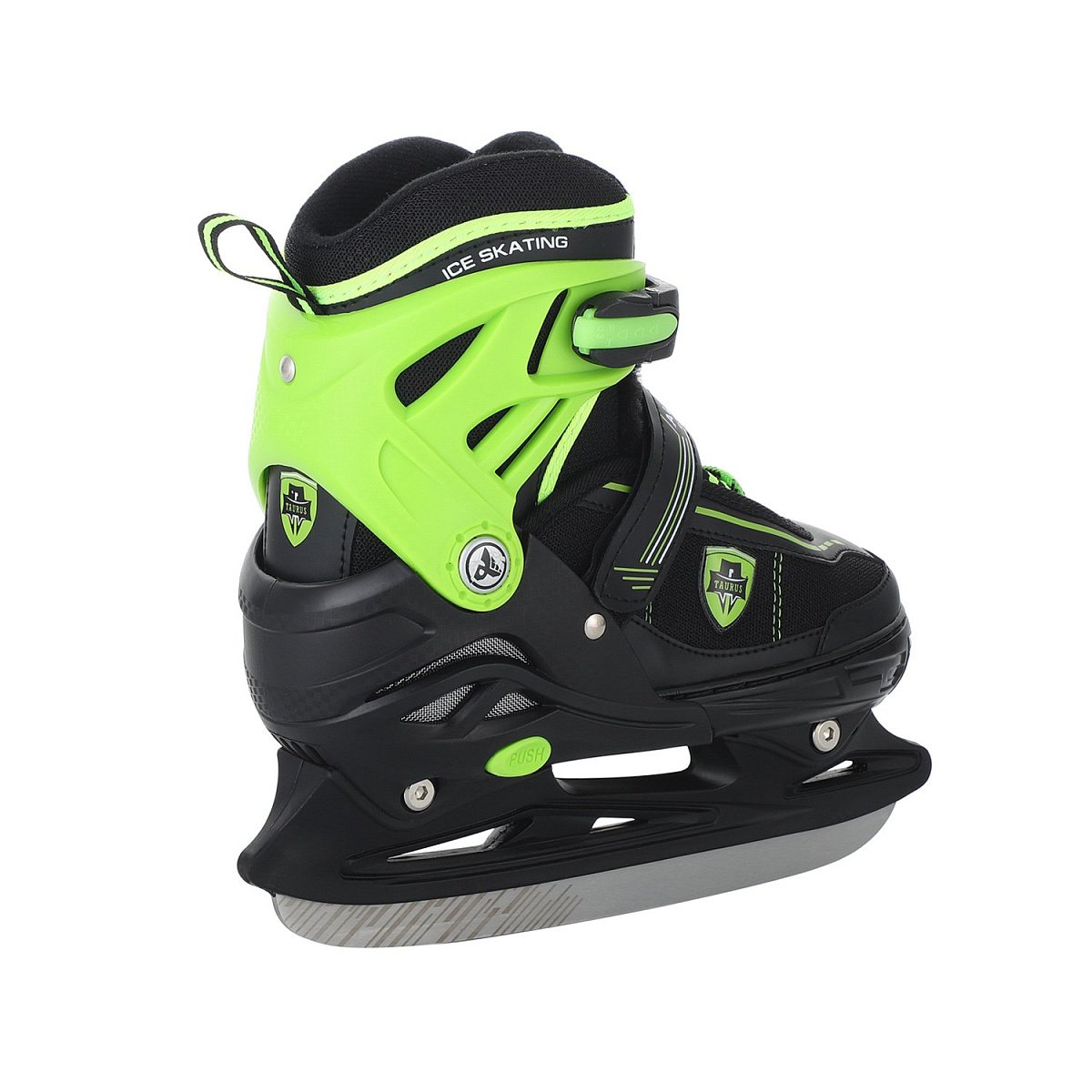 Раздвижные коньки Trs Green (с мехом)
