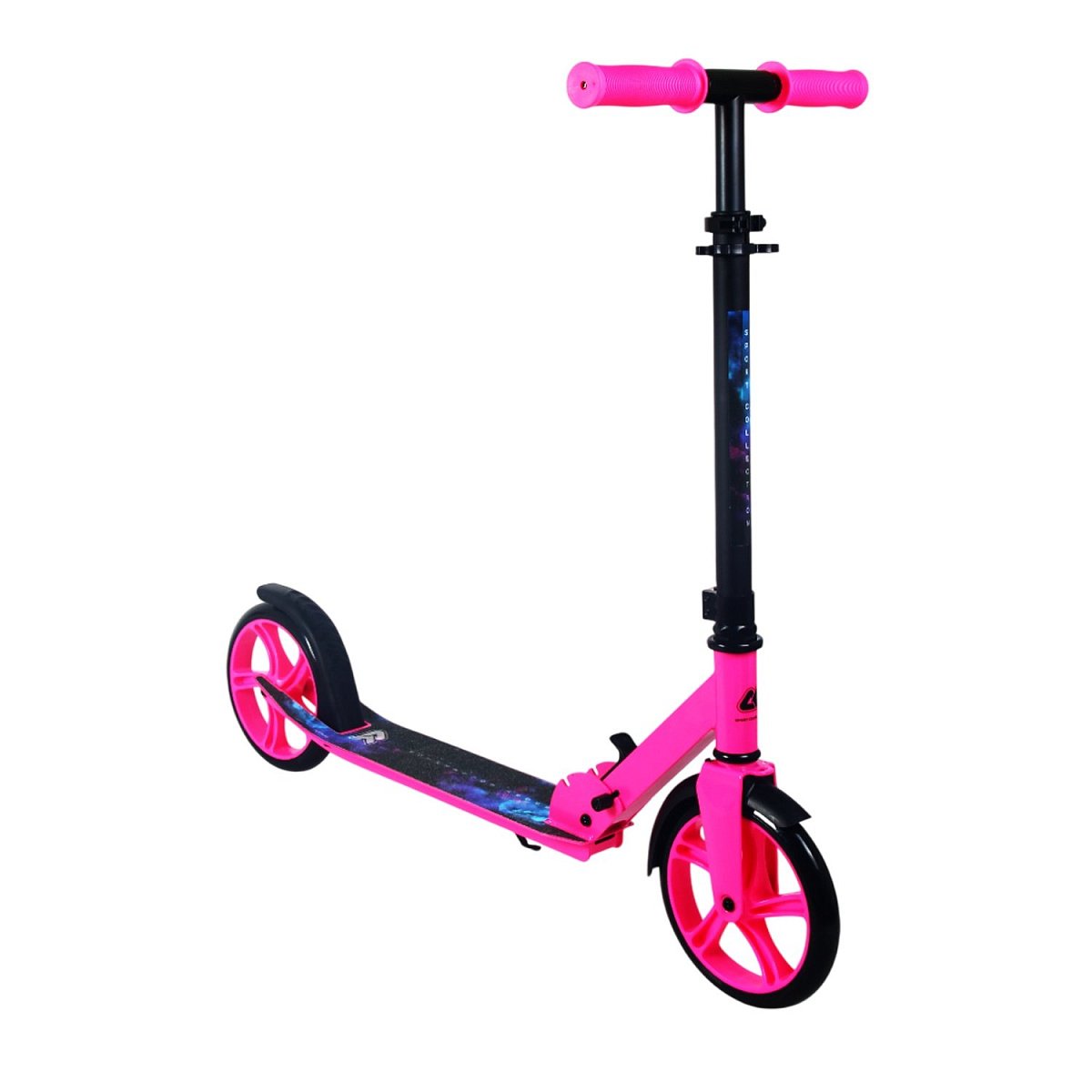 Самокат CK-SA200-1 200мм pink (фонарь и наклейка в подарок)