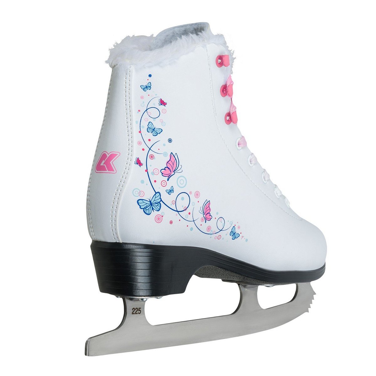 Фигурные коньки CK-SF2201 Pink (фонарик в подарок)