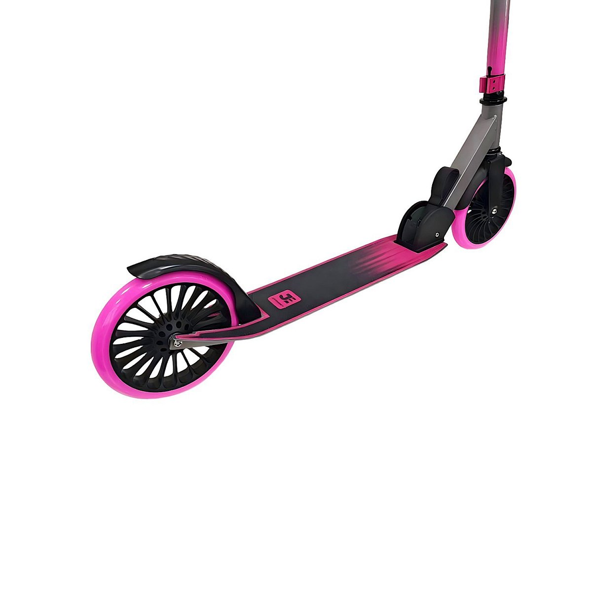 Самокат JE-SA200-55 200мм pink (фонарь в подарок)