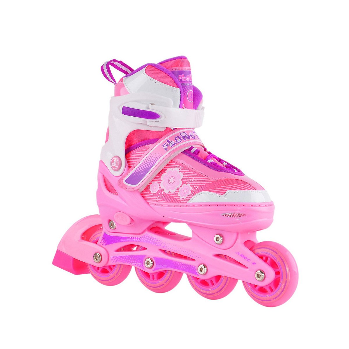 роликовый комплект FLRT white-pink-violet
