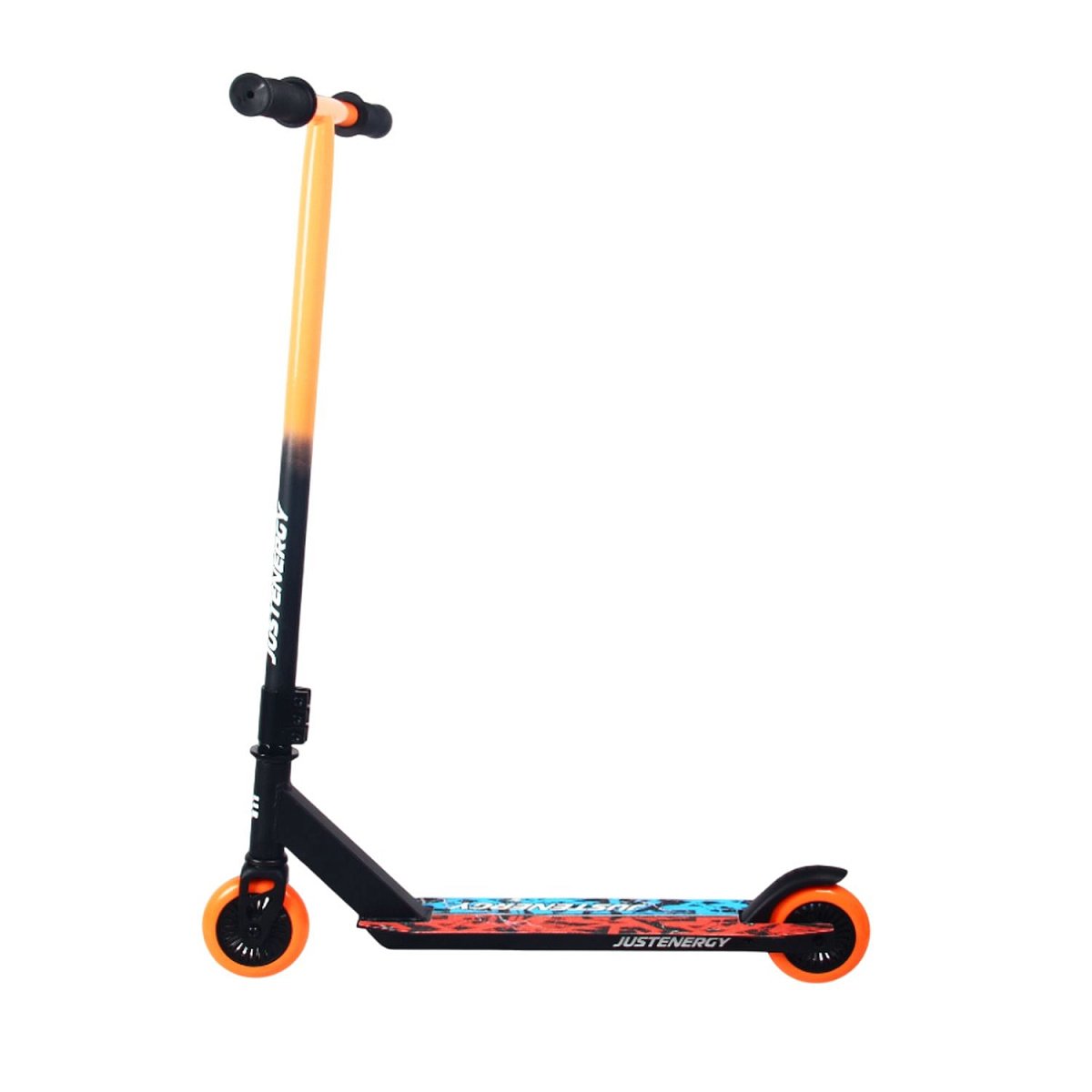 Самокат трюковый JE-ST100-20 100мм orange