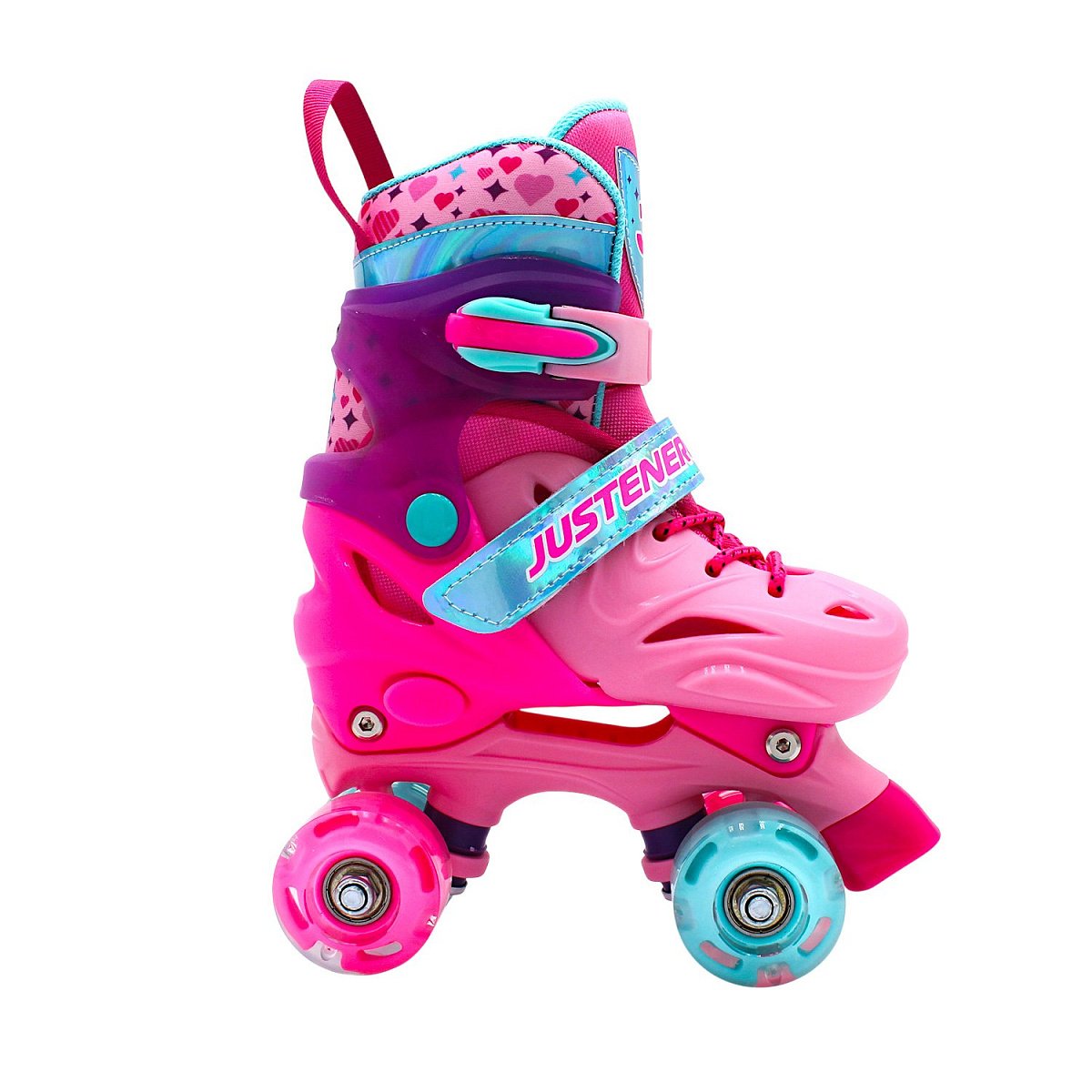 Роликовые коньки КВАДЫ JE-SK-SQ-590-81 Pink