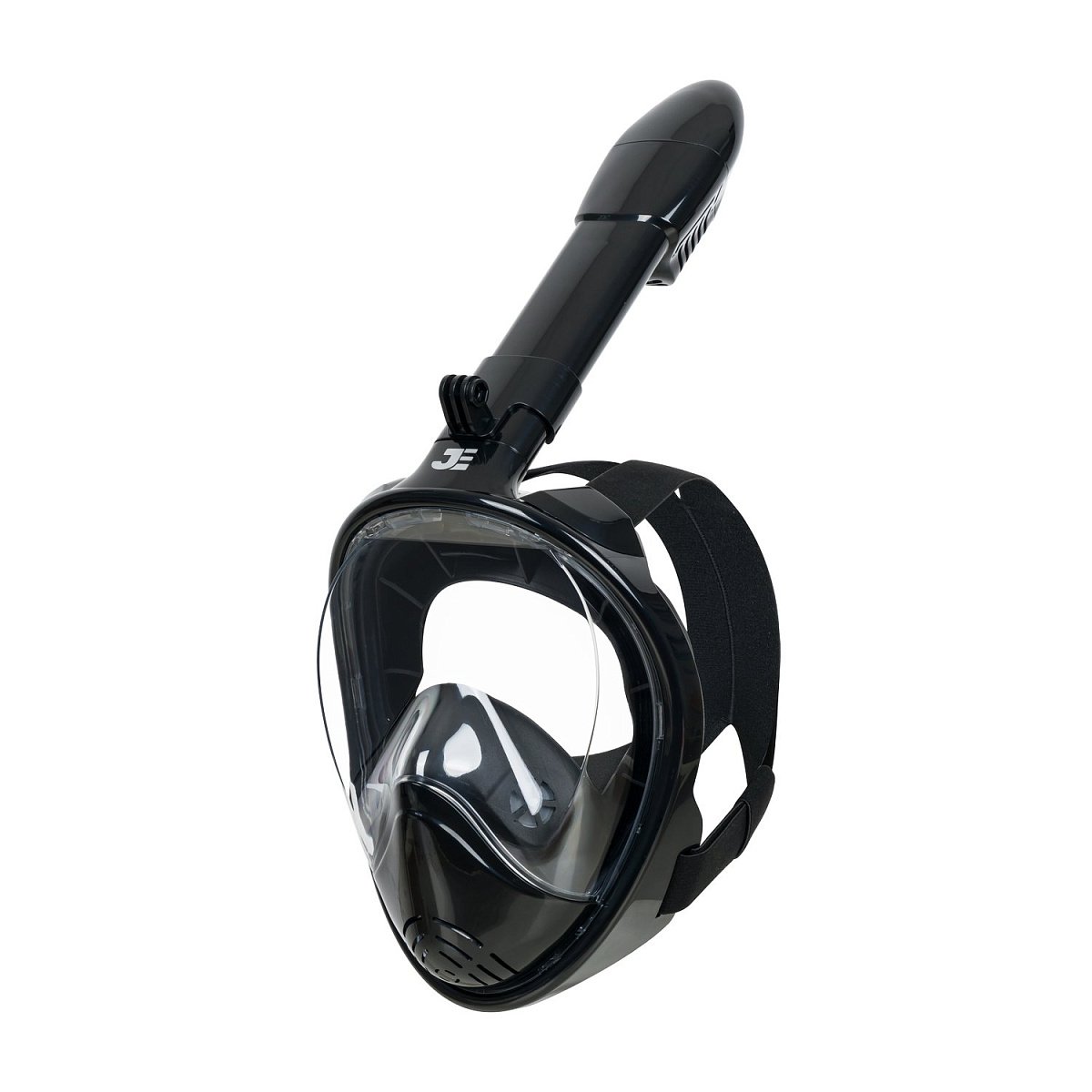 Маска для снорклинга JE-FM-01-BLACK (силикон)