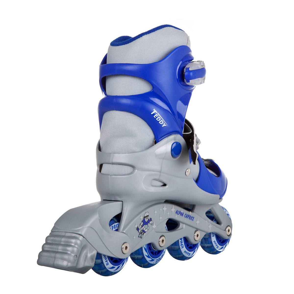 Раздвижные роликовые коньки TEDDY blue