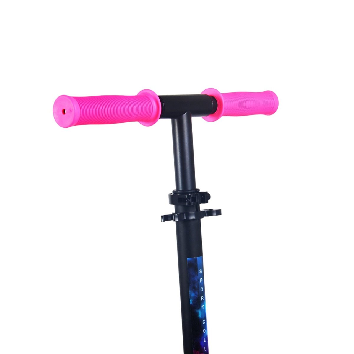 Самокат CK-SA200-1 200мм pink (фонарь и наклейка в подарок)