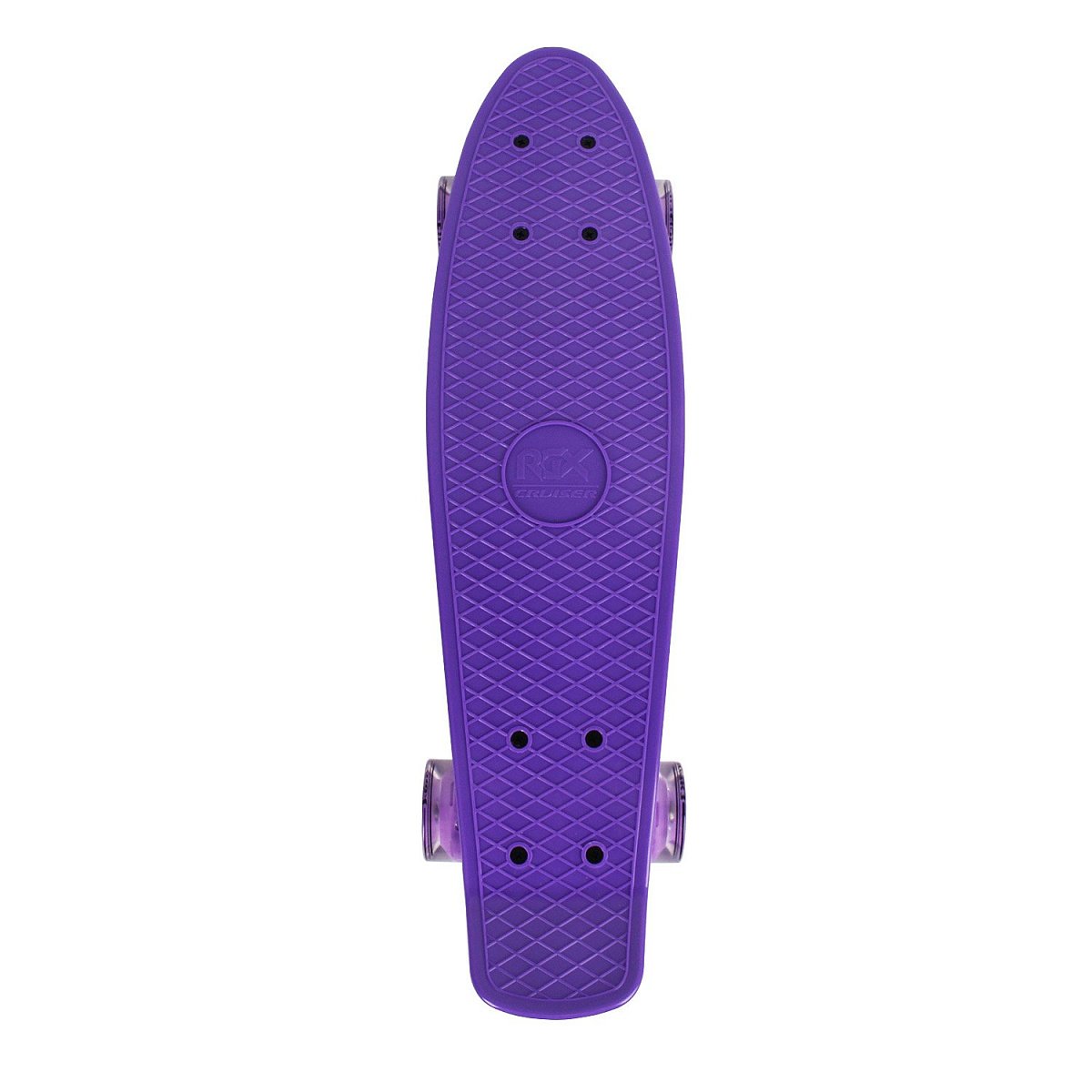 Мини-круизер PNB-01GW (22") Violet светящиеся колеса