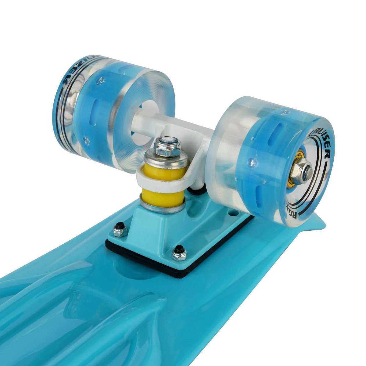 Мини-круизер PNB-01GW (22") Blue светящиеся колеса
