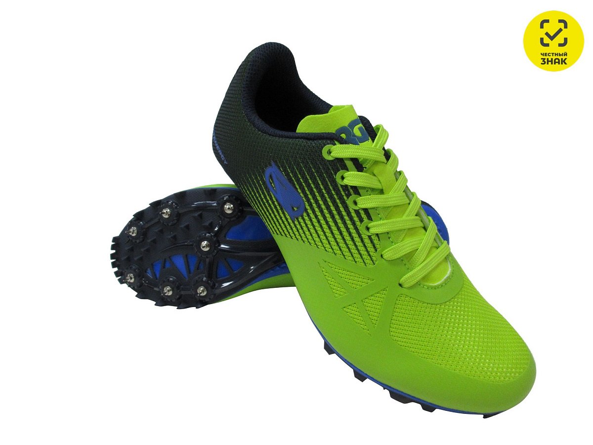 Шиповки легкоатлетические для бега RGX-LT03 Green