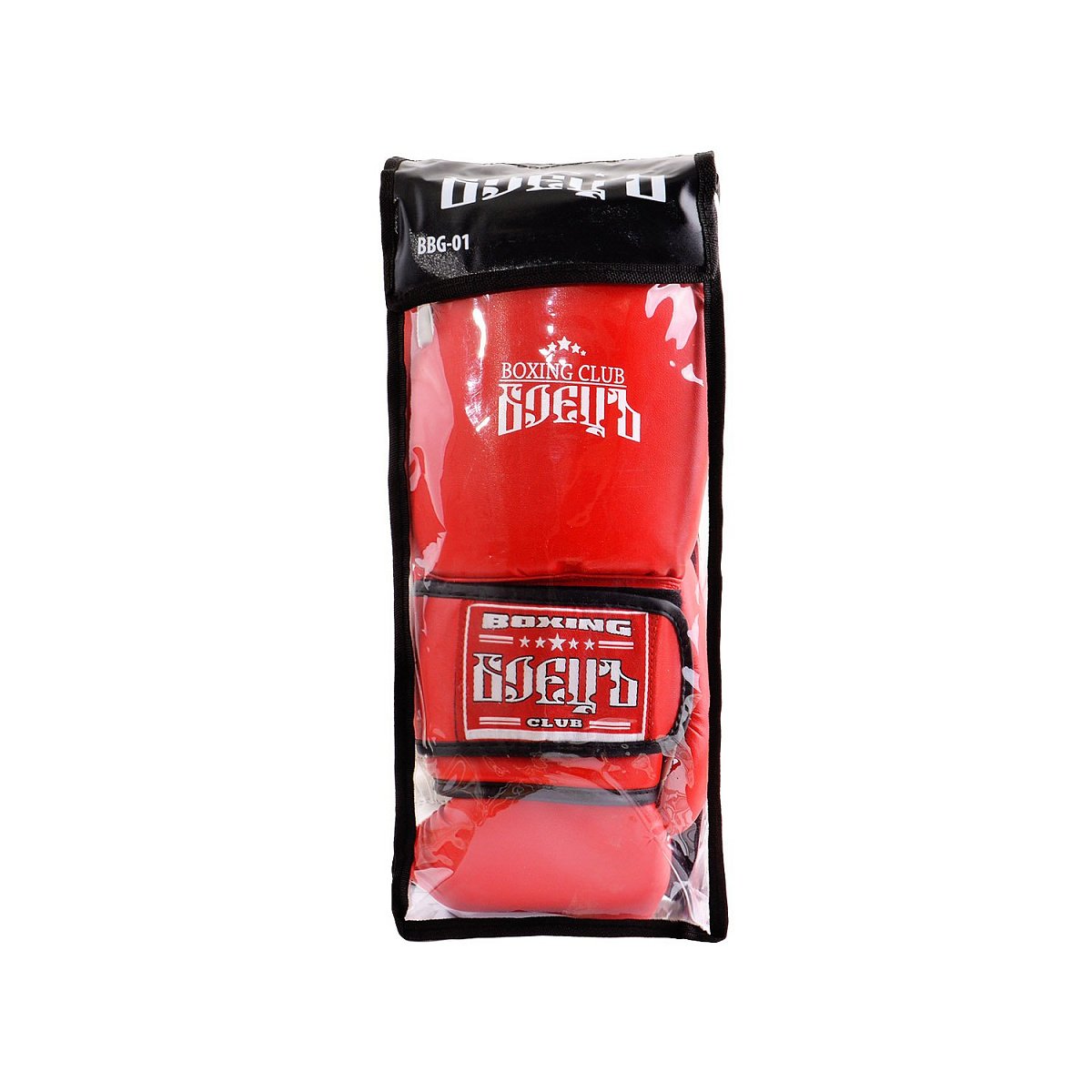 Боксерские перчатки BBG-01 DX Красные