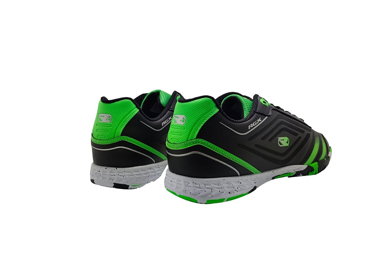 Бутсы зальные SB-M-061 Black/Green