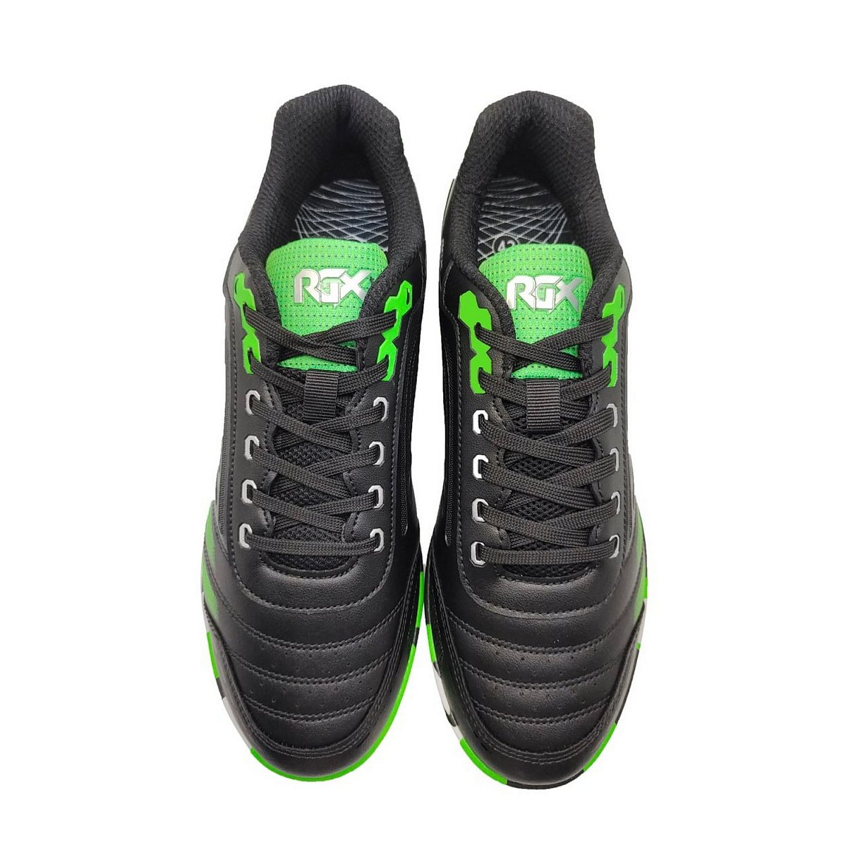 Бутсы зальные SB-M-061 Black/Green