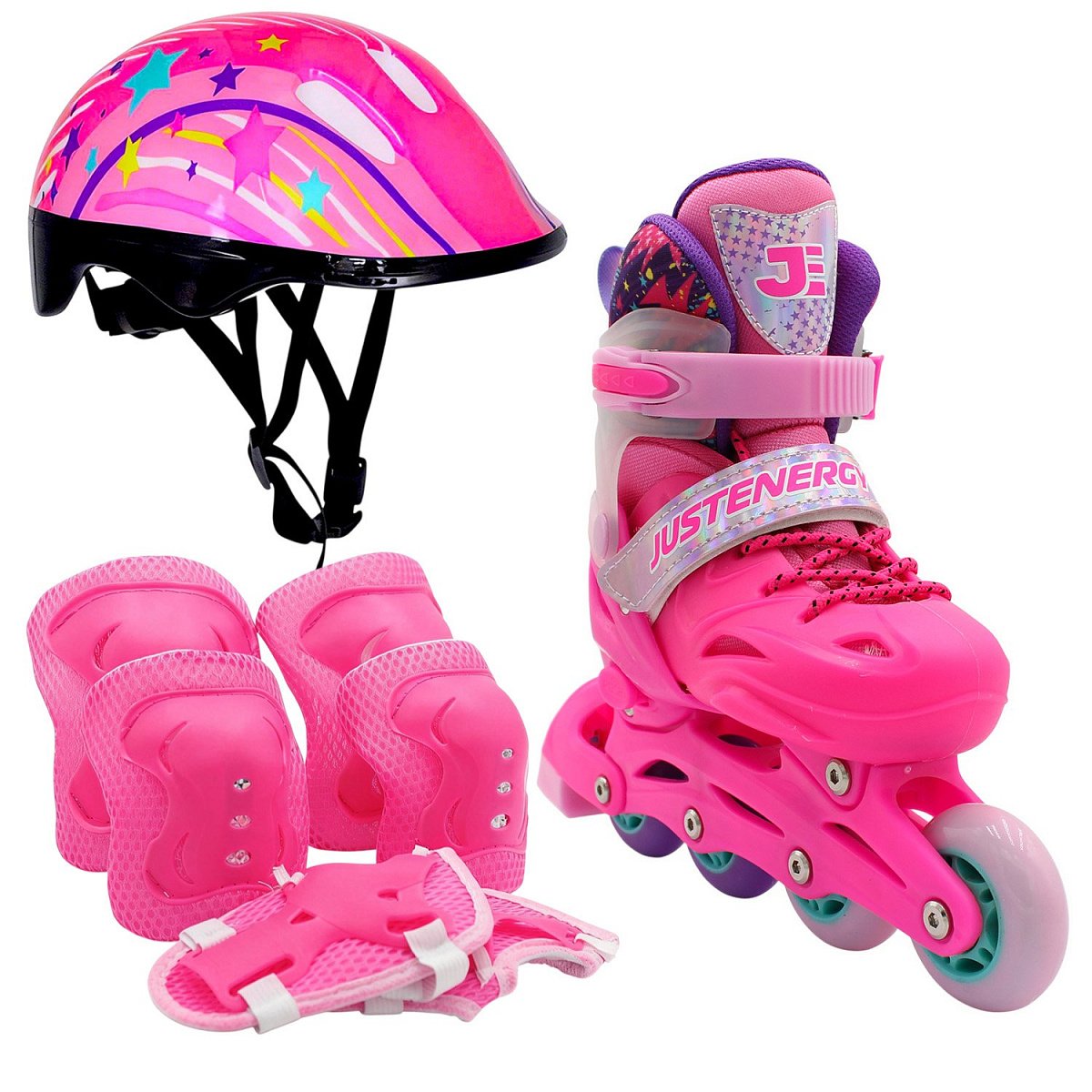 Роликовый комплект JE-SK-P580-54-SET Pink