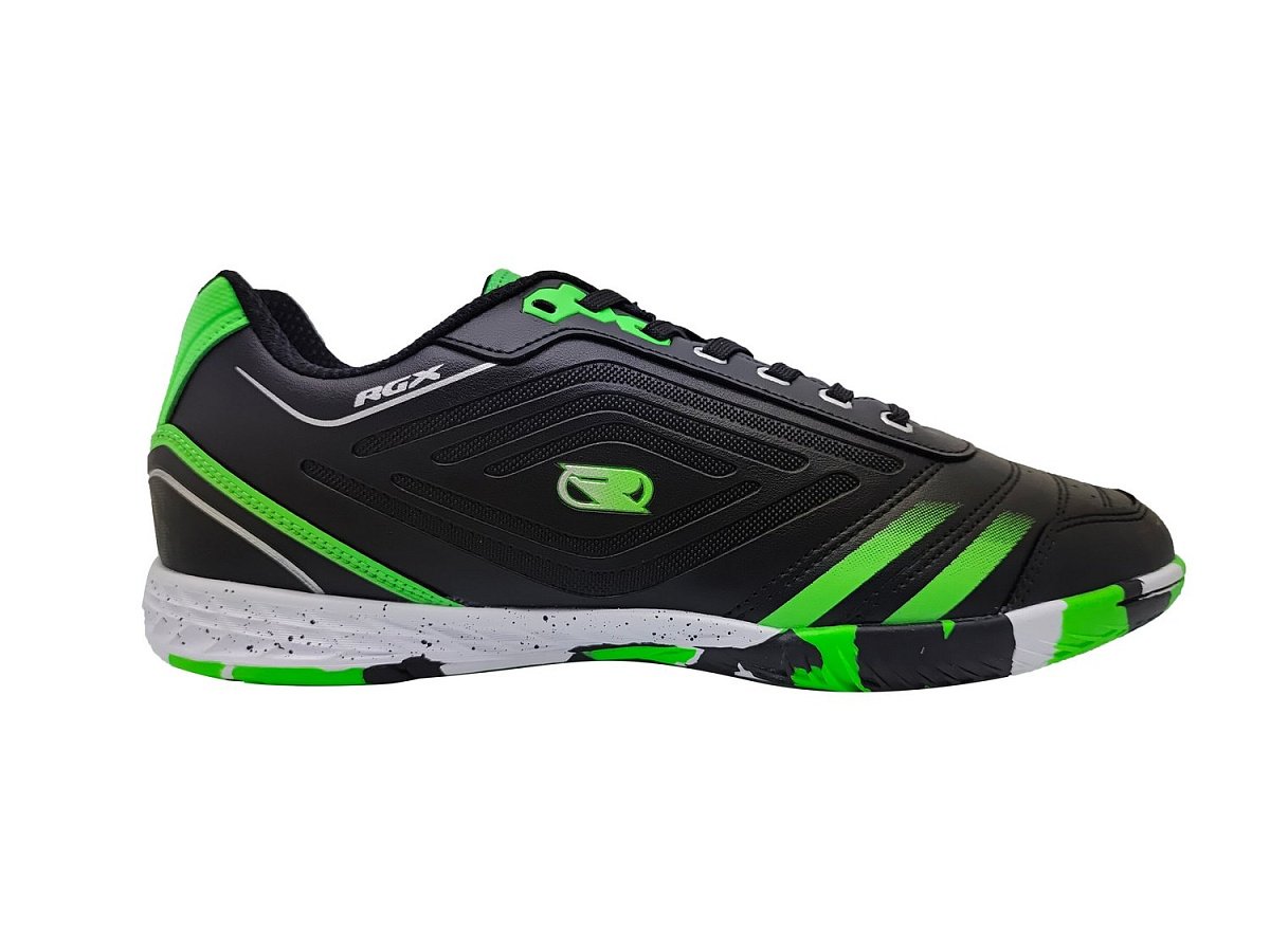 Бутсы зальные SB-M-061 Black/Green