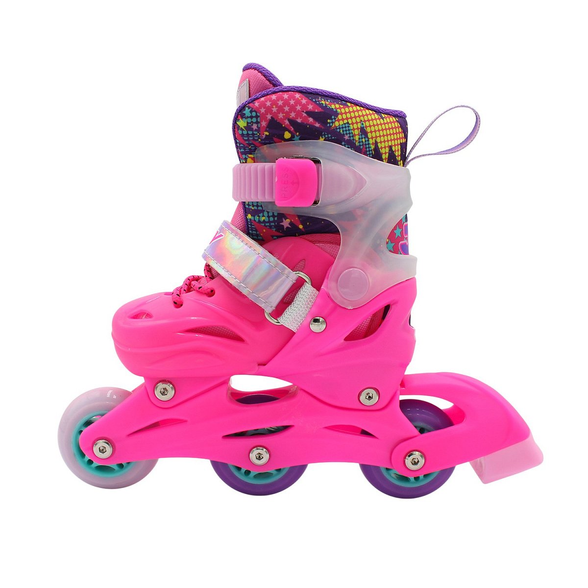 Роликовый комплект JE-SK-P580-54-SET Pink