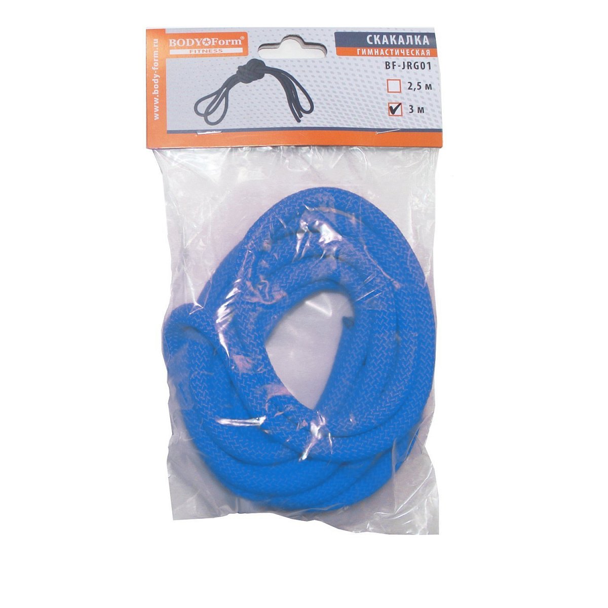 Скакалка гимнастическая BF-SK02 (BF-JRG01) 3м, 180гр
