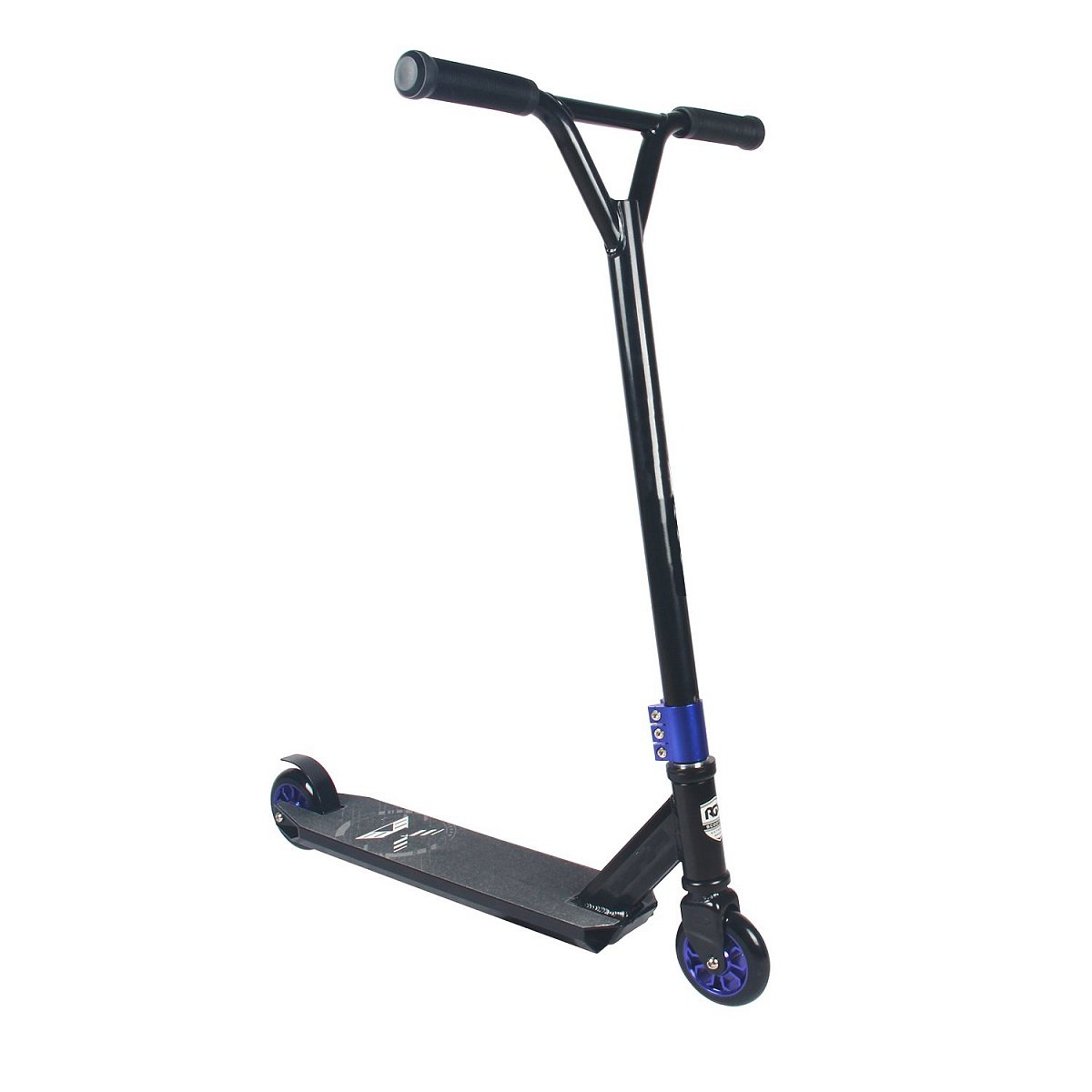 Самокат трюковый FLP 2.0 HIC 100мм black/blue (алюминий 60/сталь 40, алюминиевые диск и дека)