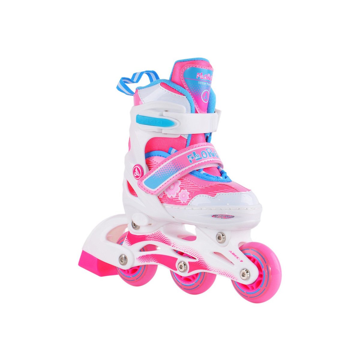 роликовый комплект FLRT white-pink-blue