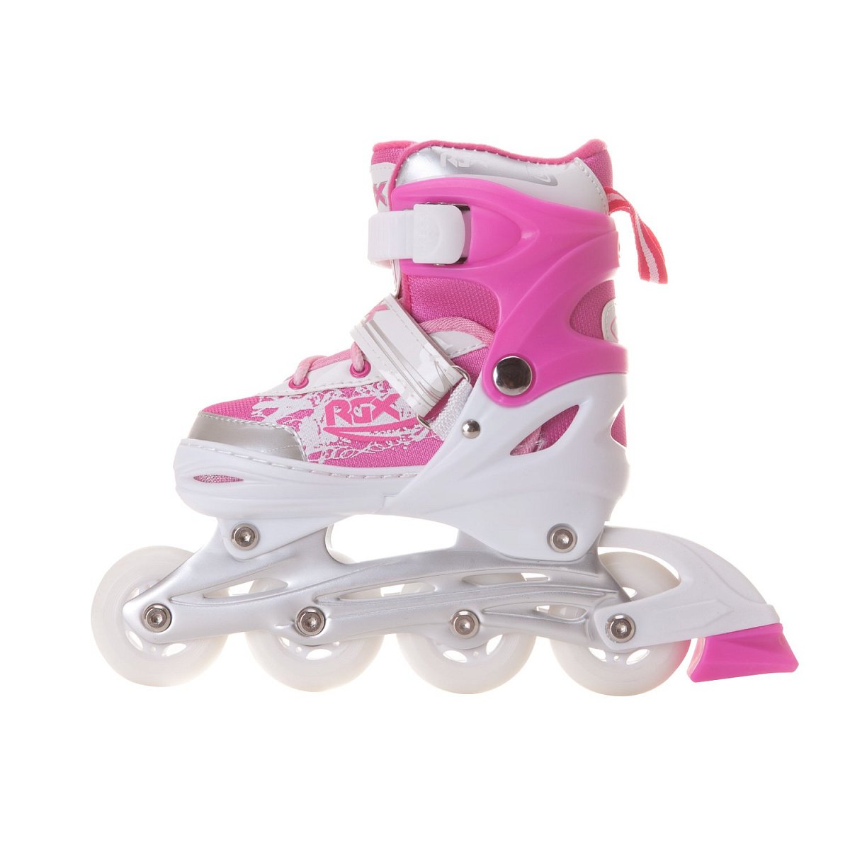 Раздвижные роликовые коньки Braman Pink