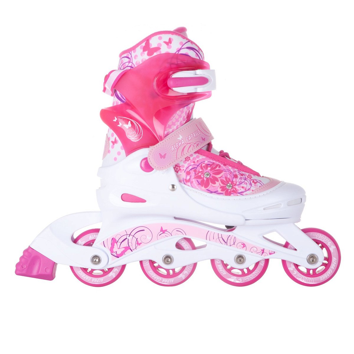 Раздвижные роликовые коньки Venera Pink
