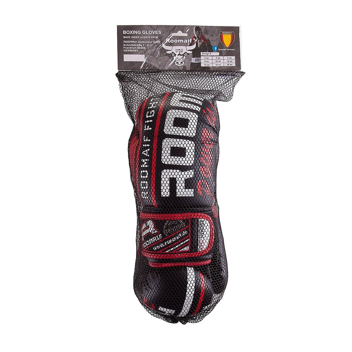 Боксерские перчатки RBG-242 Dx Red