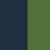 navy/green